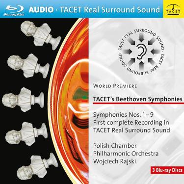 Imagem de TACET's Beethoven Symphonies Nos. 1-9: First complete recording in TACET Real Surround Sound