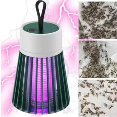 Imagem de Luminaria Mata Mosquito Repelente Eletrico USB Armadilha  - Home Goods