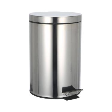 Imagem de Lixeira de Inox com Pedal Le Shine Inox Prata 12L