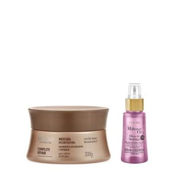 Imagem de Amend Expertise Complete Repair Masc 300ml + Millenar Oil Moringa 60ml