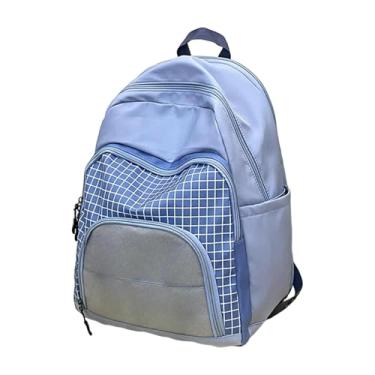 Imagem de Sports Backpack Badminton Raquet Bolsa de transporte para homens Men Molls Malksack Tennis Racket Bag para viagens ao ar livre, Azul