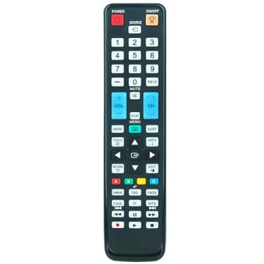 Imagem de Controle remoto de substituição AA59-00444A Comandante compatível com Samsung TV HE46A UN32D5500 UN32D5500RF UN32D5500R UN37D5500 UN40D5500 UN32D5500RFXZA UN37D5500RF HE40A UN40D5 500RF UN40D5500RFXZA