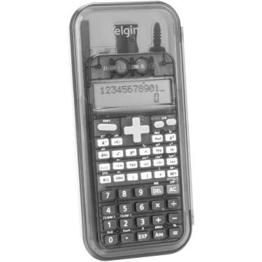 Imagem de Calculadora Científica 240Funções C/Kit De Cálculos - Elgin