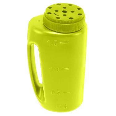 Imagem de Espalhador de Mão Espremedor de Mão Espalhador de Fertilizante Espalhador de Sementes de Grama para Passar a Passarela do Quintal Com um Design Duradouro de Plástico Abdom (GREEN)