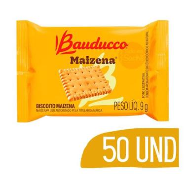 Imagem de Biscoito Bauducco 9g Maizena - 50 unidades