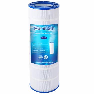 Imagem de Purelixir Filtro de piscina certificado NSF CC150 compatível com CCRP150, CC150, PAP150, Unicel C-9415, R173216, 59054300, Ultral-C4, Filbur FC-0687, 160317, 160355, 160352, C x OD: 80 cm. 20 cm x 26