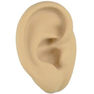 Imagem de Expositor Orelha de Silicone Direita para Brincos ou Piercings - Rei D