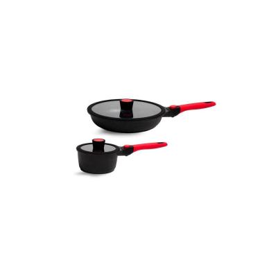 Imagem de Kit de 2 Panelas Antiaderentes Para Risotos Autêntico Chef