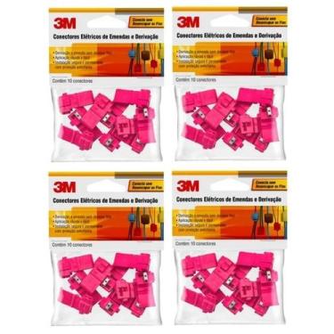 Imagem de 40un Conector Emenda Derivação Idc 10a 558 3m Scotchlok 1mm HB00428966