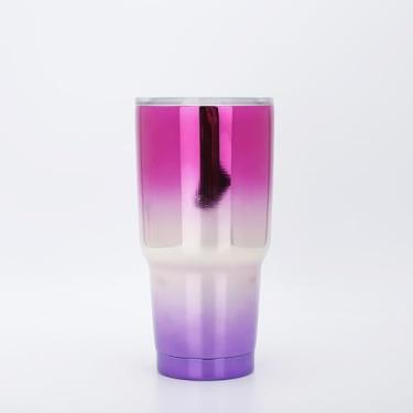 Imagem de Castrap 30oz Car Cup, Grande Capacidade UV Revestido Ice Cool Cup, 304 Aço Inoxidável Isolado Garrafa De Água Para Viagem De Carro Café Escritório Ao Ar Livre (2)