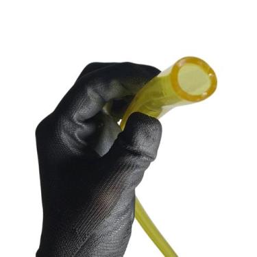 Imagem de 10 Metros de Mangueira Combustível Silicone Amarela 12mm x 2,5mm Borra