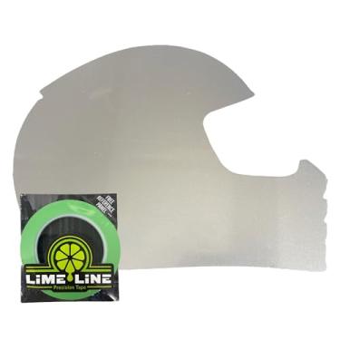 Imagem de LiME LiNE Painel De Prática Pintura Personalizada Em Alumínio Com Fita Flexível Bônus (Painel Capacete)