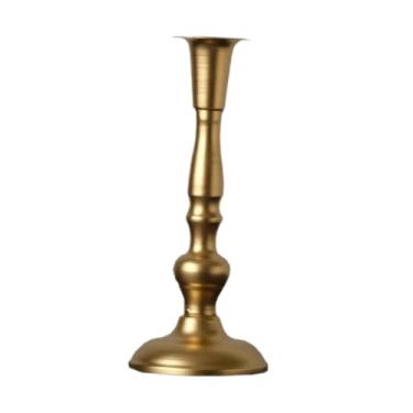 Imagem de Esquirla Castiçal de ferro para mesa, decoração de casamento, enfeite de mesa vintage, suporte de velas para casamento, hotel, fazenda, L