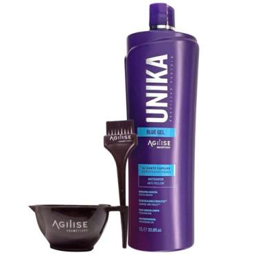 Imagem de Agilise Unika Blue Progressiva Matizadora ANTI FRIZZ Profissional