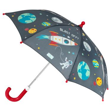 Imagem de Stephen Joseph Guarda-chuva infantil que muda de cor, espaço, 58,4 cm x 28 cm