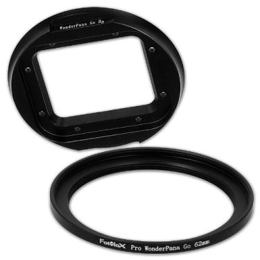 Imagem de Fotodiox Pro WonderPana Go com Kit Step-Up Ring de 62mm - Sistema Adaptador de Filtro GoTough para GoPro Hero3 Caixa com Anel Step Up para Filtros Padrão de 62mm