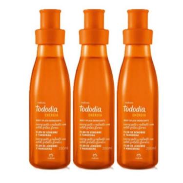 Imagem de 3 Body Splash Natura Tododia Flor De Gengibre E Tangerina 200ml