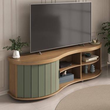 Imagem de Rack Macedonia Carvalho/ Menta