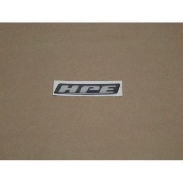 Imagem de Emblema Adesivo Resinado Pajero Triton Hpe Cinza Hper Fk - SPTS