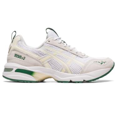 Imagem de ASICS Tênis esportivo feminino GEL-1090v2, Branco/Cinza geleira., 38