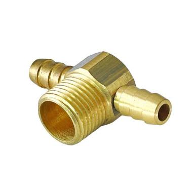 Imagem de Tee Adaptador 1/2 NPT Macho x 3/8 BM Duplo - ROCO, Novo