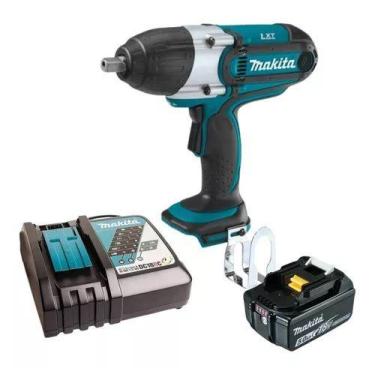 Imagem de Chave De Impacto Dtw450 Makita + Bateria 5ah + Carregador Bivolt