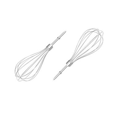 Imagem de Acessórios de batedeira manual para batedeira portátil CHIDOLL CX-6668, aço inoxidável, lavável na lava-louças, 19 cm