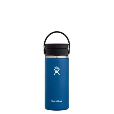 Imagem de Hydro Flask Caneca de viagem Coffee 473 ml - Isolada, aço inoxidável e reutilizável com tampa ampla flexível