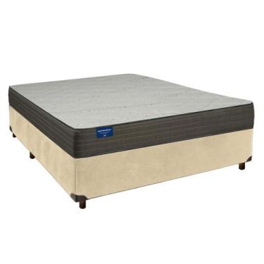 Imagem de Colchão Casal D33 + Box Perola - Orthotech - Inducol