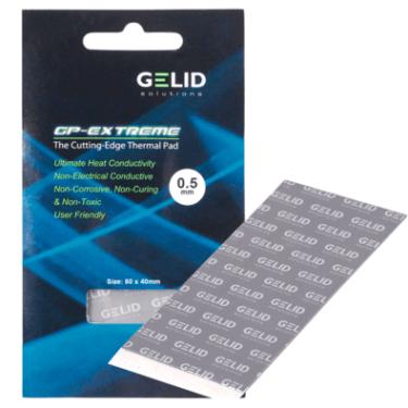Imagem de Thermal Pad Gelid Gp-extreme, 80mm X 40mm X 0.5mm, 12 W/mk