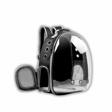 Imagem de Mochila de Transporte para Pet com Visão Panorâmica, Ventilação Total e Alças Acolchoadas