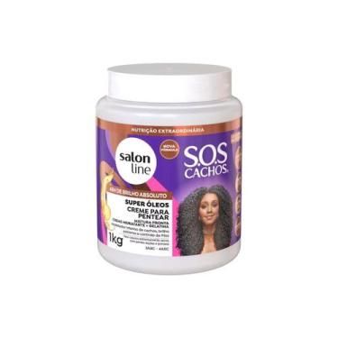 Imagem de Creme de Pentear Super Óleos 1kg Salon Line S.O.S Cachos
