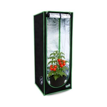 Imagem de Estufa Grow Tenda Cultivo Indoor Com Tela Anti Praga Premium Original Grande Barraca Tent Cabine Box Resistente Tecido Mylar 600D Altamente Refletivo Master Plants (40x40x120)