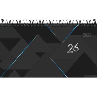 Imagem de Tilibra - Agenda Executiva Espiral Semanal 16,7 x 8,9 cm Spot 2026 - Preta e Azul
