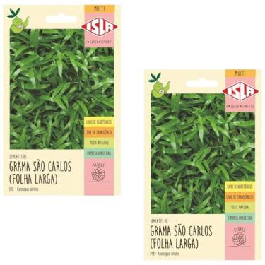 Imagem de 2X Sementes Grama São Carlos (Folha Larga) ISLA