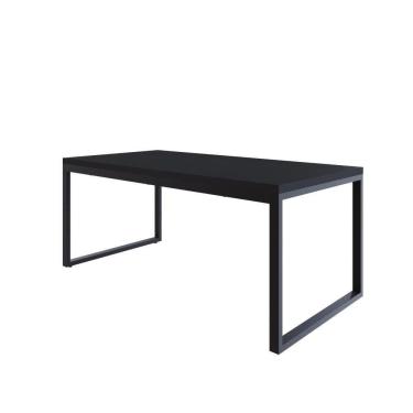 Imagem de Mesa De Jantar Yon 180 X 90 X 76 Cm Preto Tx/ Preto Tx/