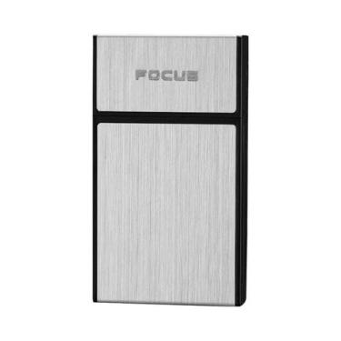 Imagem de Caixa De Cigarro De Metal Portátil, Capacidade De 20 Peças, Porta-taba