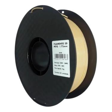 Imagem de Filamento 3D PETG Skin 1.75mm 1KG Masterprint Para Impressora 3D
