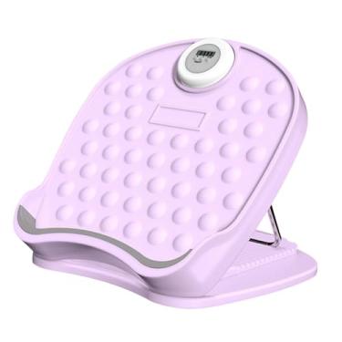 Imagem de Deevoka Prancha de alongamento de panturrilhas, prancha de equilíbrio, exercício de tornozelo, dobrável, antiderrapante, maca de panturrilhas, ajustável para, Tolet