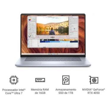 Imagem de Notebook Dell Inspiron 16 Plus 7640 Intel Core Ultra 9 185H Tela Touch