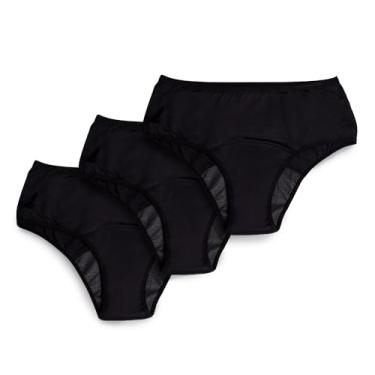 Imagem de Inciclo - Kit 3 Calcinhas Absorventes Inciclo Básica Conquista -