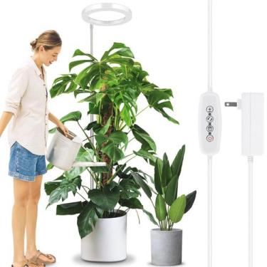 Imagem de Grow Light LORDEM 10 para plantas de interior Full Spectrum 160 LEDs