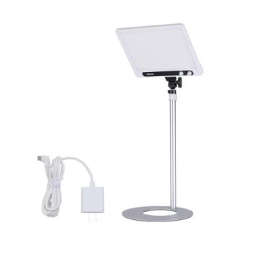 Imagem de Amaran Verge Key Light com suporte de mesa, 26W 2700-6500K regulável, 7 efeitos de iluminação, controle de aplicativo, silencioso, sem ventilador, USB-C PD I, painel de luz suave para streaming, jogos