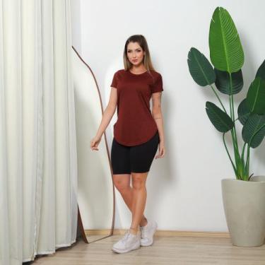 Imagem de Blusa Feminina Dry Fit Vest Leg Academia Tapa Bumbum Verão - DCR, Vinh