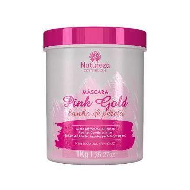 Imagem de Máscara Pink Gold 1 Kg Natureza Cosméticos - Natureza Cosmeticos