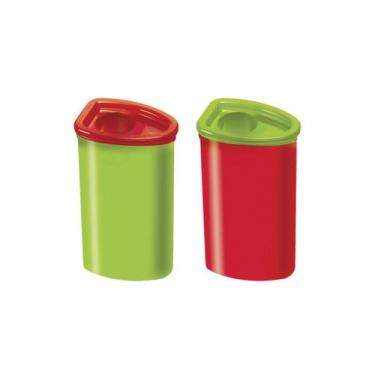 Imagem de Kit 2 Apontador Com Deposito De Lapis FABER CASTELL Jumbo - Faber-Cast