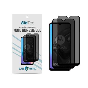 Imagem de Kit 2X Películas Privacidade 3D Anti Espião para Motorola MOTO G10/G20