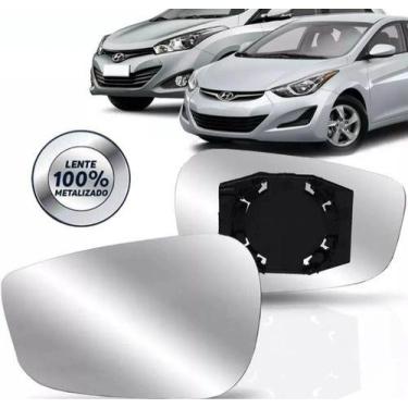 Imagem de Lente Espelho Retrovisor Hb20 Elantra 2011 2012 2013 2014 - TOP