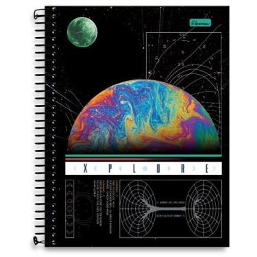 Imagem de Caderno Cadersil universitário xplore espiral 160 folhas