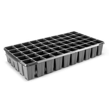 Imagem de Bandeja Flexível para Semeadura Preto Nutriplan, 50 Células Quadrada 2